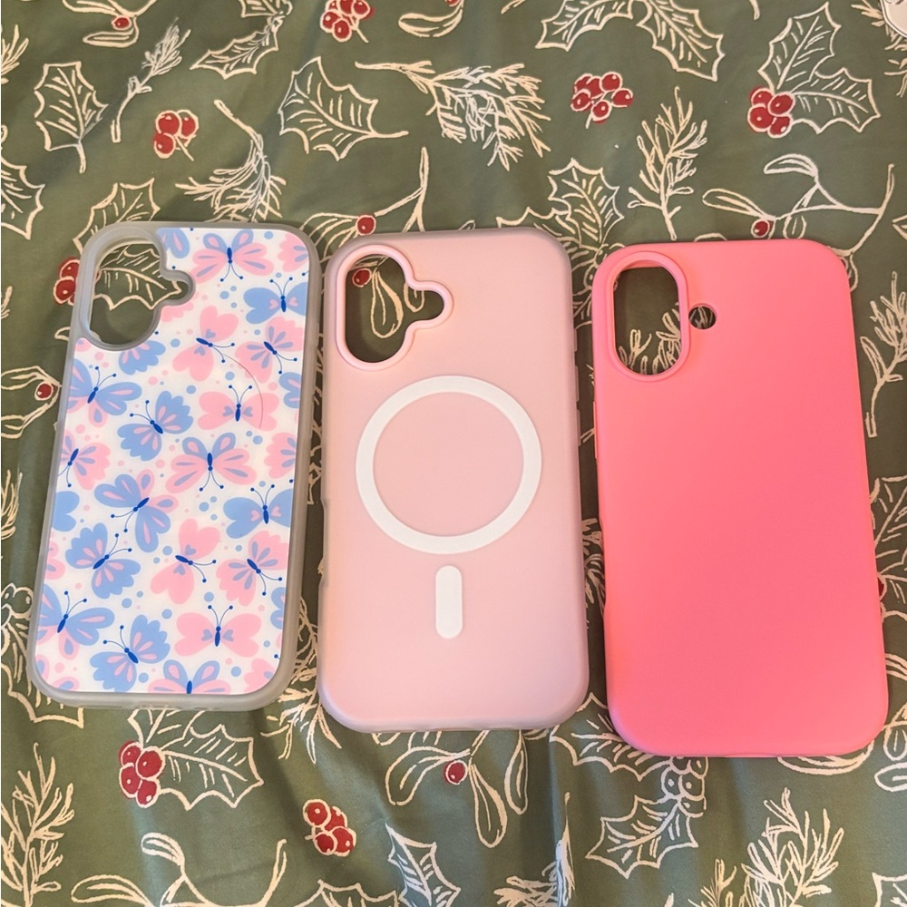 iPhone 16 Pink Cases Bundle